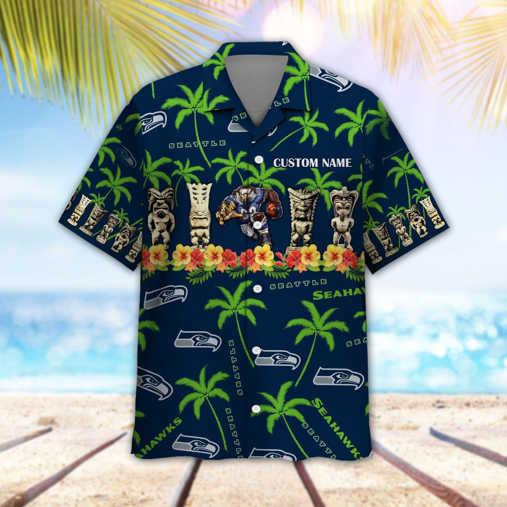 Personalized Seattle Seahawks Hawaiian Shirt Hot Trendy Summer 2024