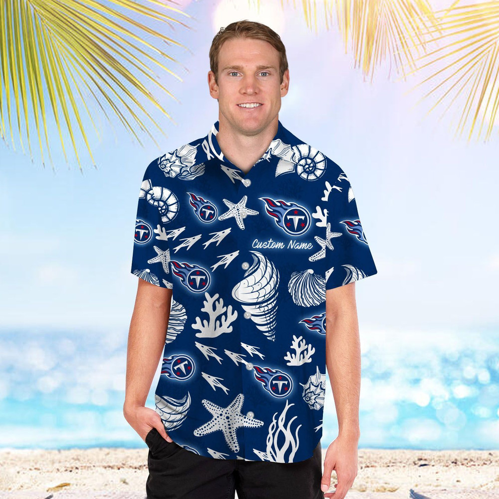 Personalized Tennessee Titans Hawaiian Shirt Hot Trendy Summer 2024