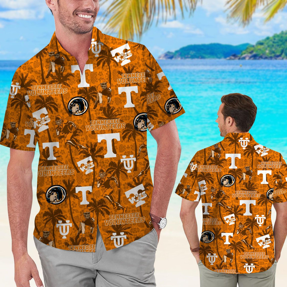 Personalized Tennessee Volunteers Coconut Hawaiian Shirt Hot Trendy Summer 2024