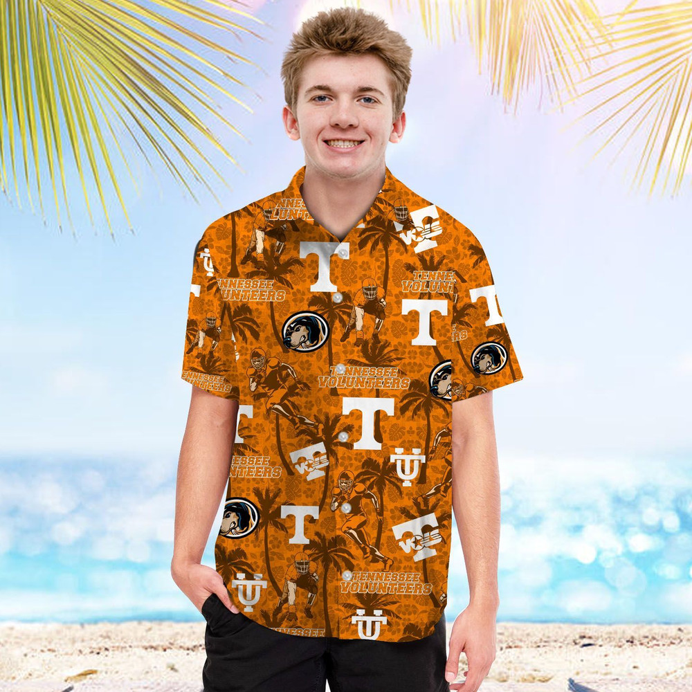 Personalized Tennessee Volunteers Coconut Hawaiian Shirt Hot Trendy Summer 2024