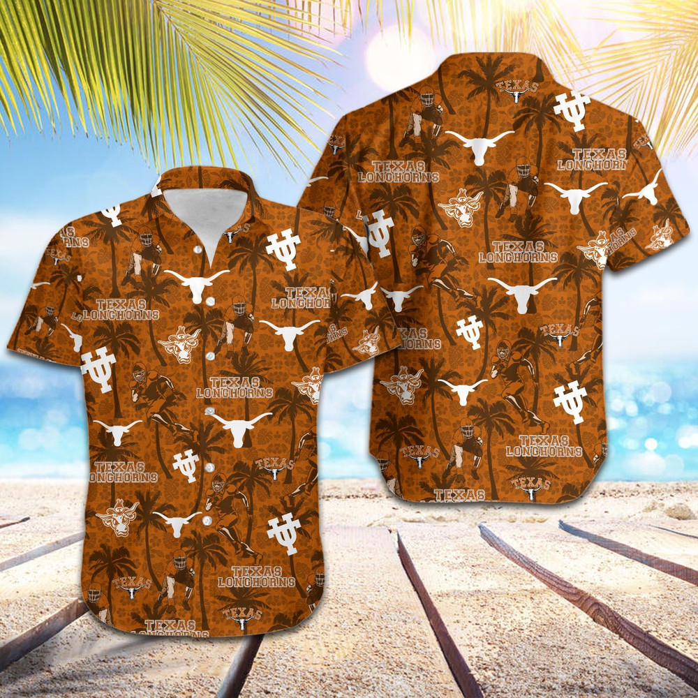 Personalized Texas Longhorns Coconut Hawaiian Shirt Hot Trendy Summer 2024 Personalized Texas Longhorns Coconut Hawaiian Shirt Hot Trendy Summer 2024