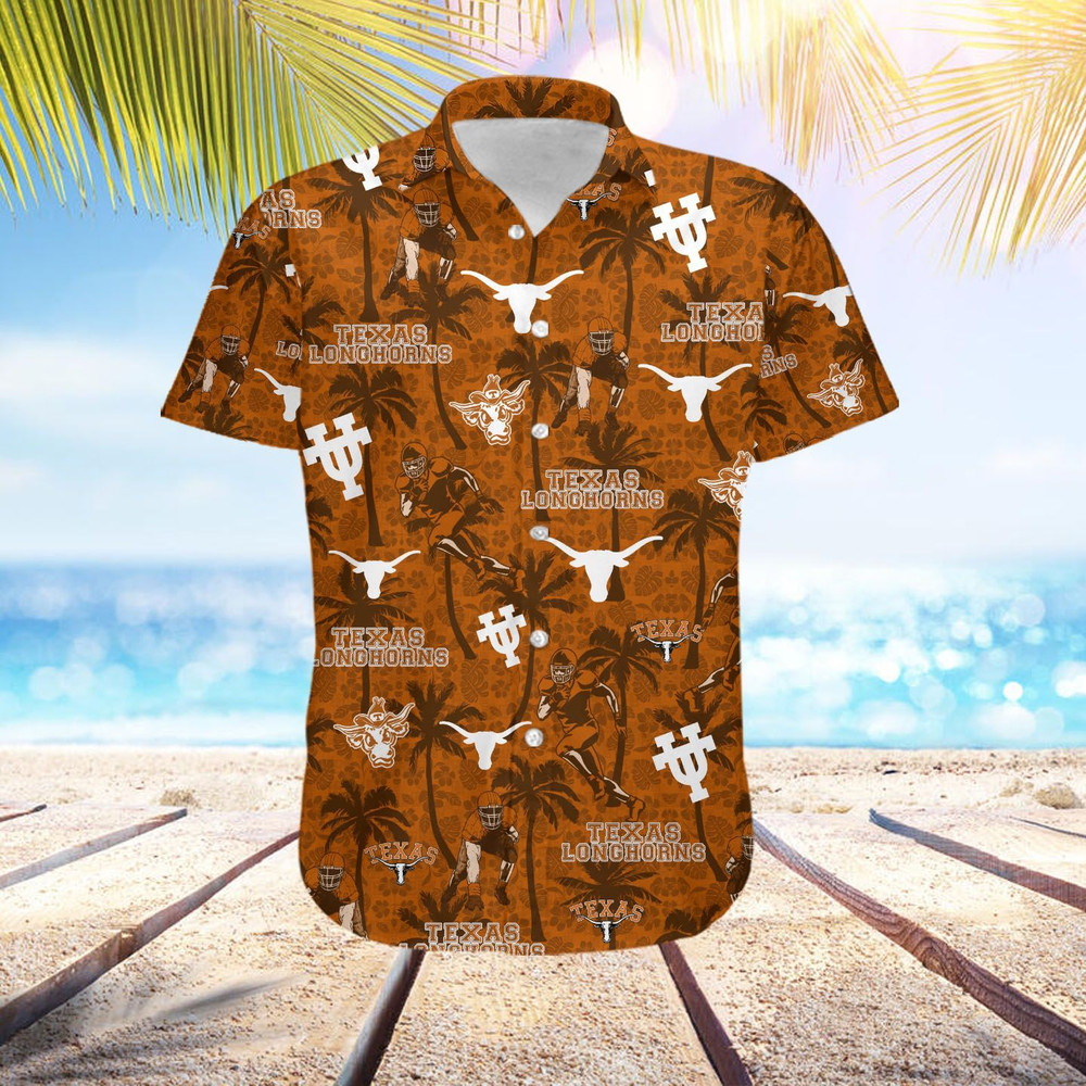 Personalized Texas Longhorns Coconut Hawaiian Shirt Hot Trendy Summer 2024 Personalized Texas Longhorns Coconut Hawaiian Shirt Hot Trendy Summer 2024