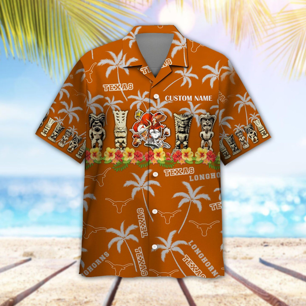 Personalized Texas Longhorns Hawaiian Shirt Hot Trendy Summer 2024