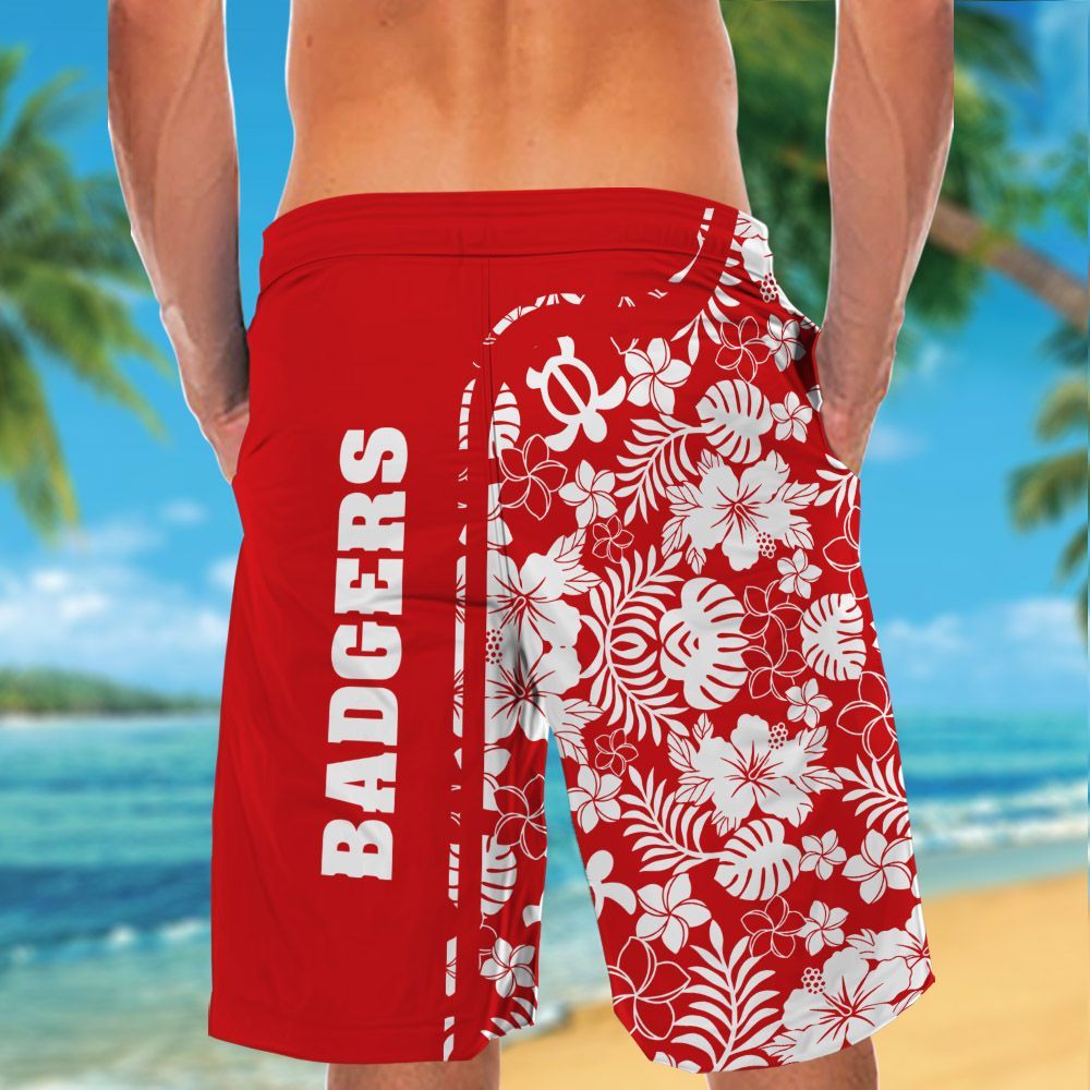 Personalized Wisconsin Badgers & Snoopy Hawaiian Shirt Hot Trendy Summer 2024