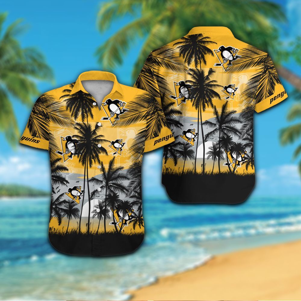 Pittsburgh Penguins Hawaiian Shirt Hot Trendy Summer 2024