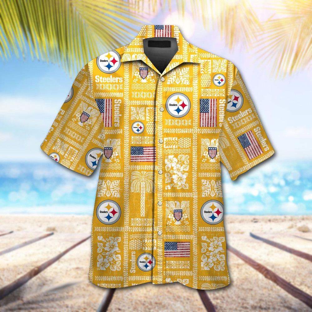 Pittsburgh Steelers Hawaiian Shirt Hot Trendy Summer 2024