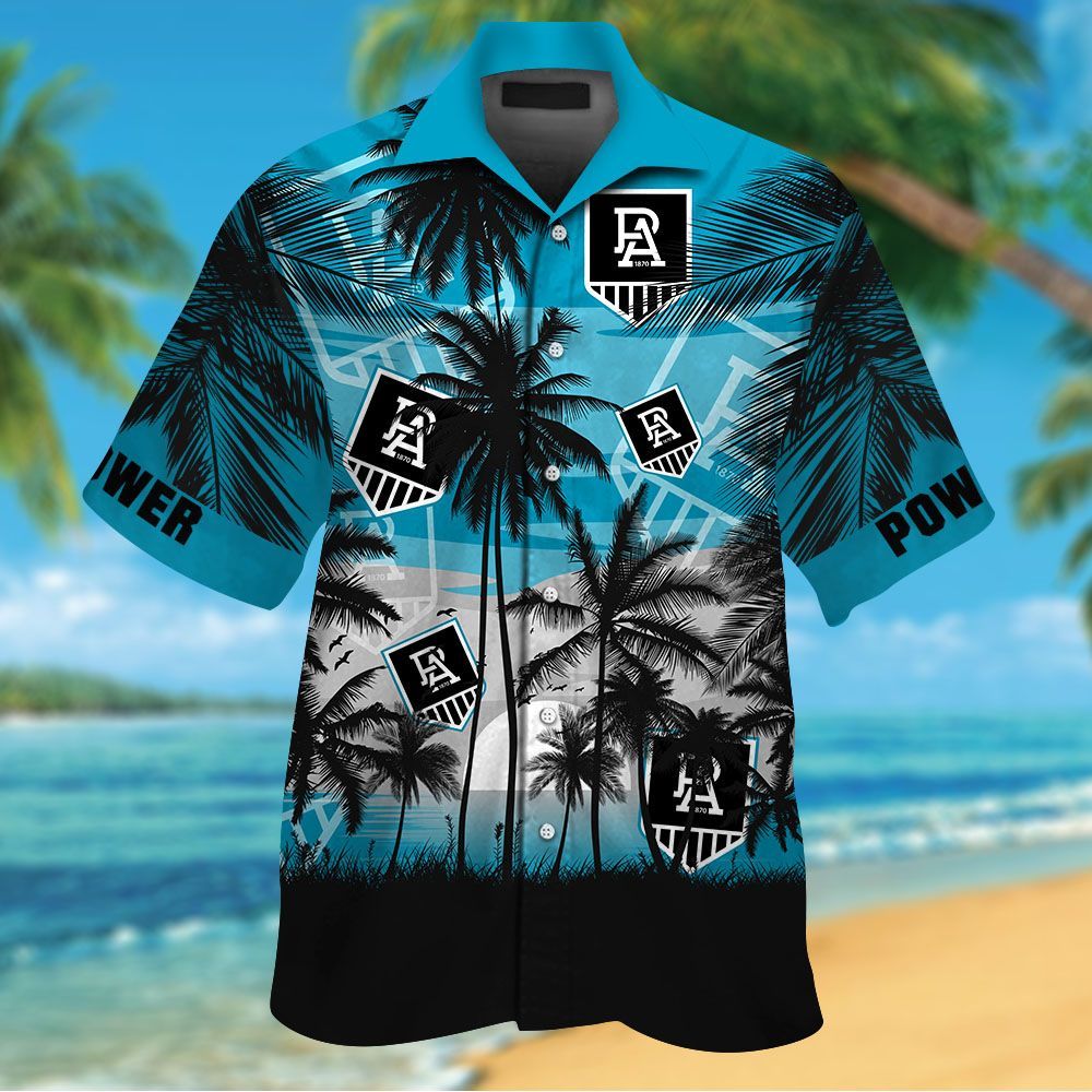 Port Adelaide Power Hawaiian Shirt Hot Trendy Summer 2024