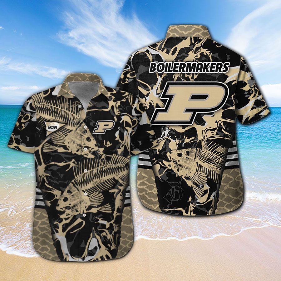 Purdue Boilermakers Fishing Hawaiian Shirt Hot Trendy Summer 2024