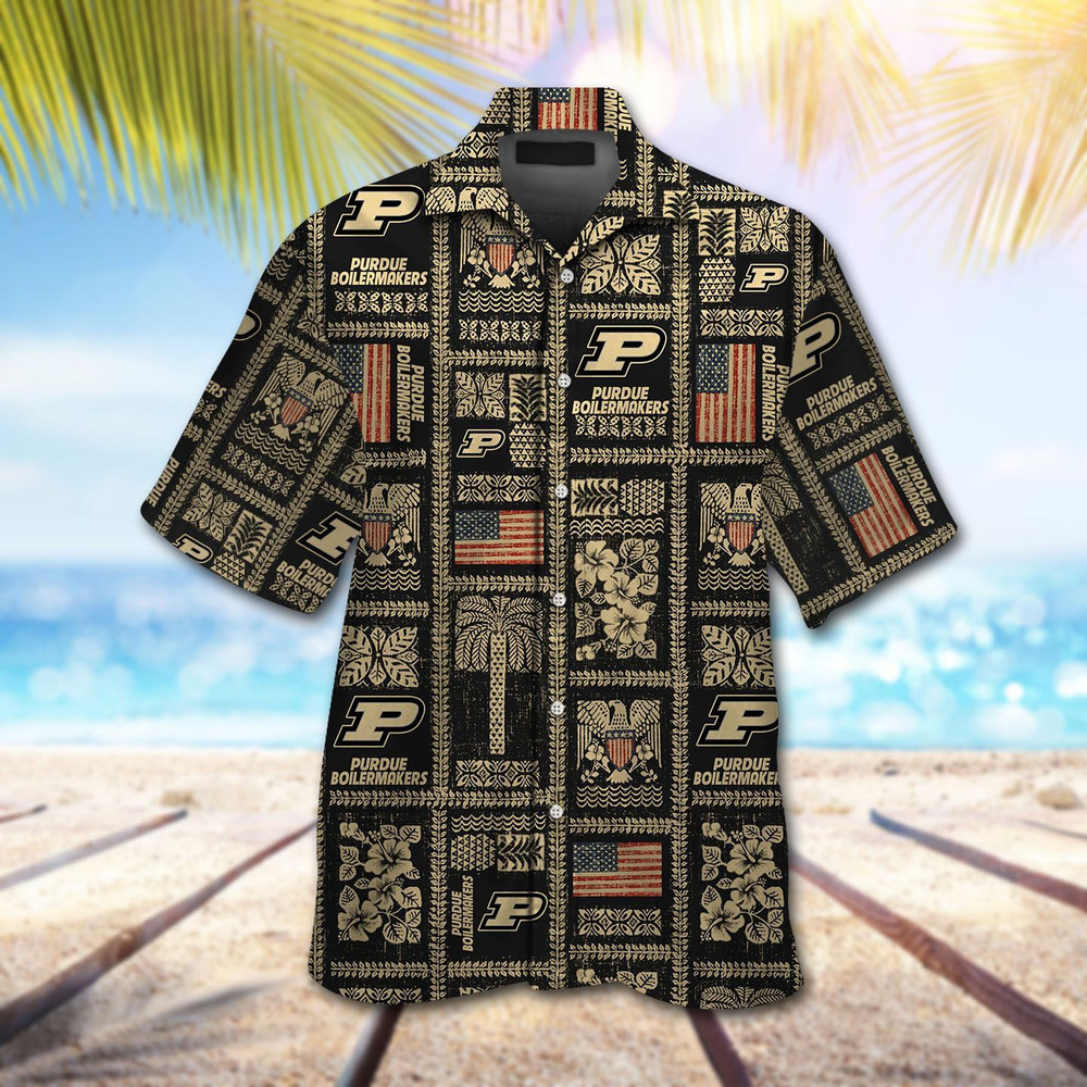 Purdue Boilermakers Hawaiian Shirt Hot Trendy Summer 2024