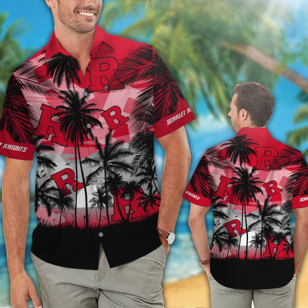 Rutgers Scarlet Knights Hawaiian Shirt Hot Trendy Summer 2024