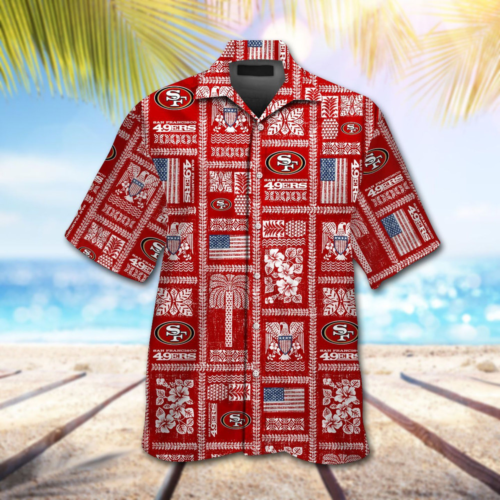 San Francisco 49ers Hawaiian Shirt Hot Trendy Summer 2024