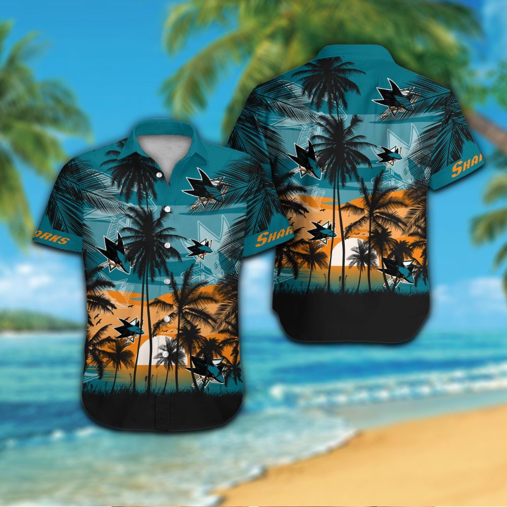 San Jose Sharks Hawaiian Shirt Hot Trendy Summer 2024