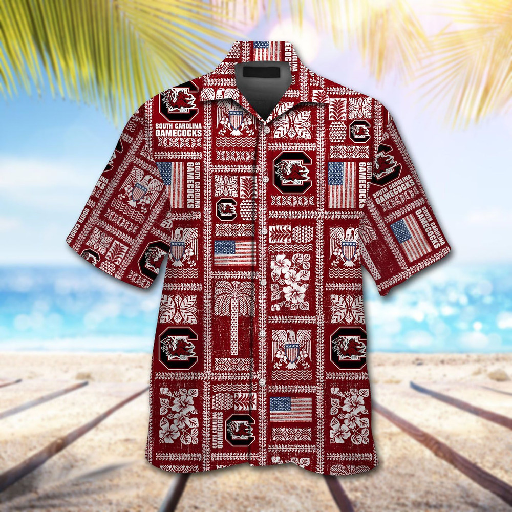 South Carolina Gamecocks Hawaiian Shirt Hot Trendy Summer 2024