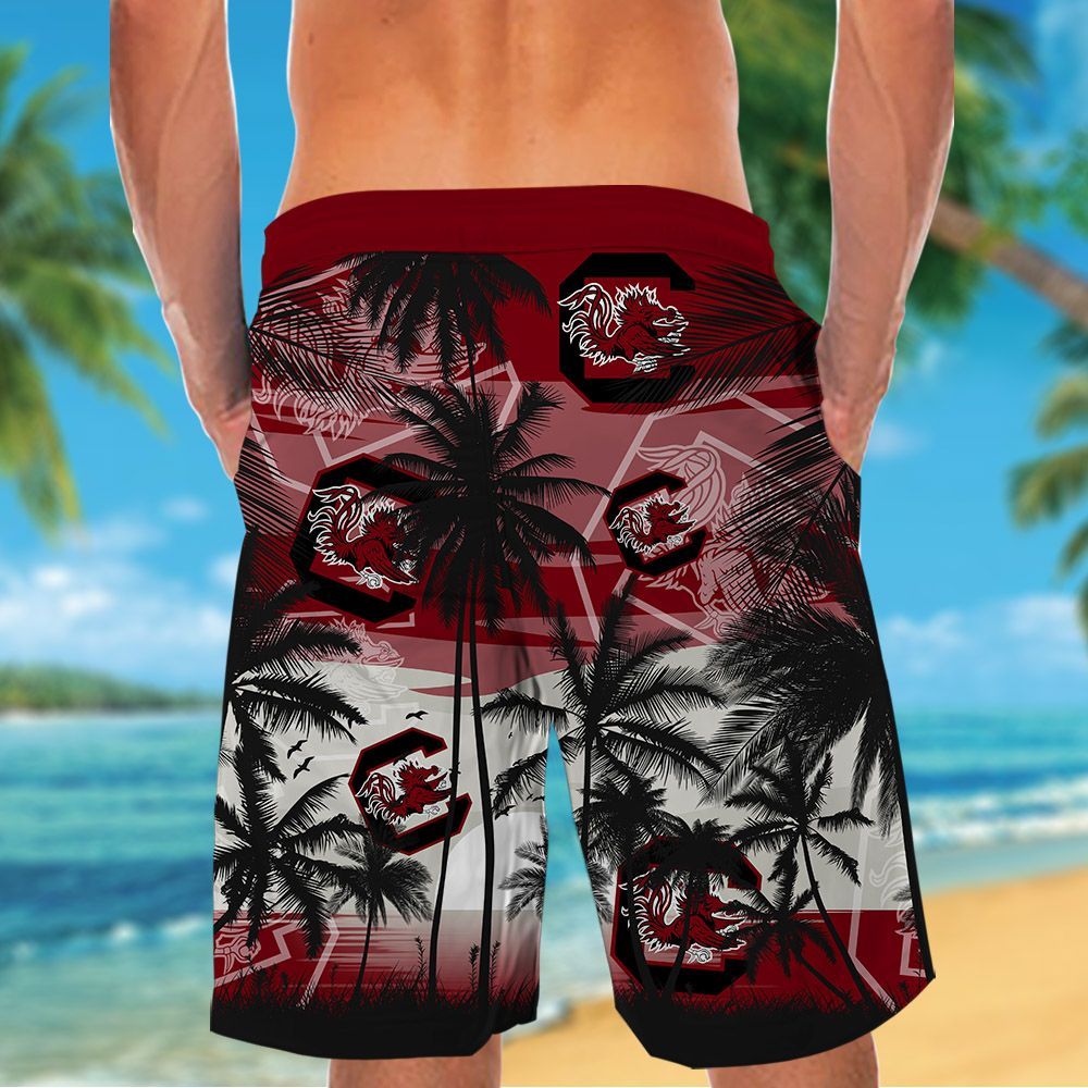 South Carolina Gamecocks Tropical Hawaiian Shirt Hot Trendy Summer 2024