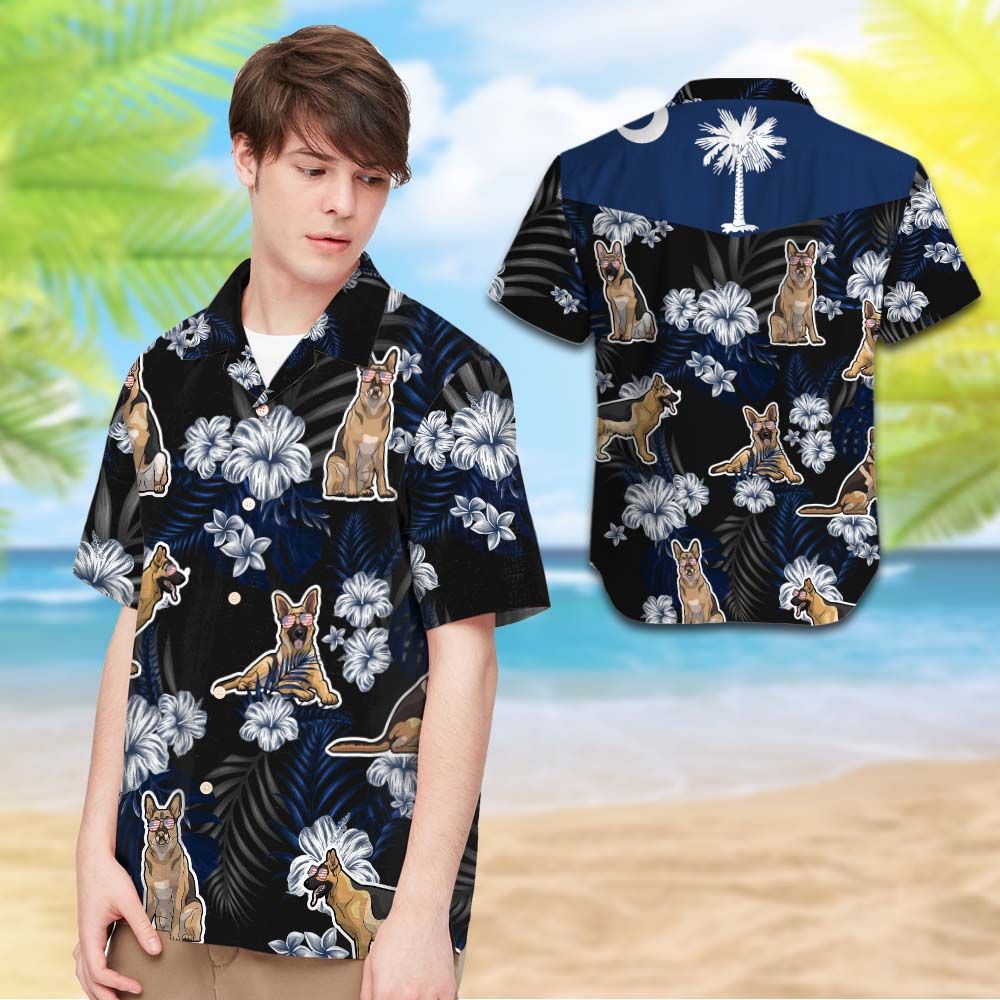 South Carolina German Shepherd Hawaiian Shirt Hot Trendy Summer 2024