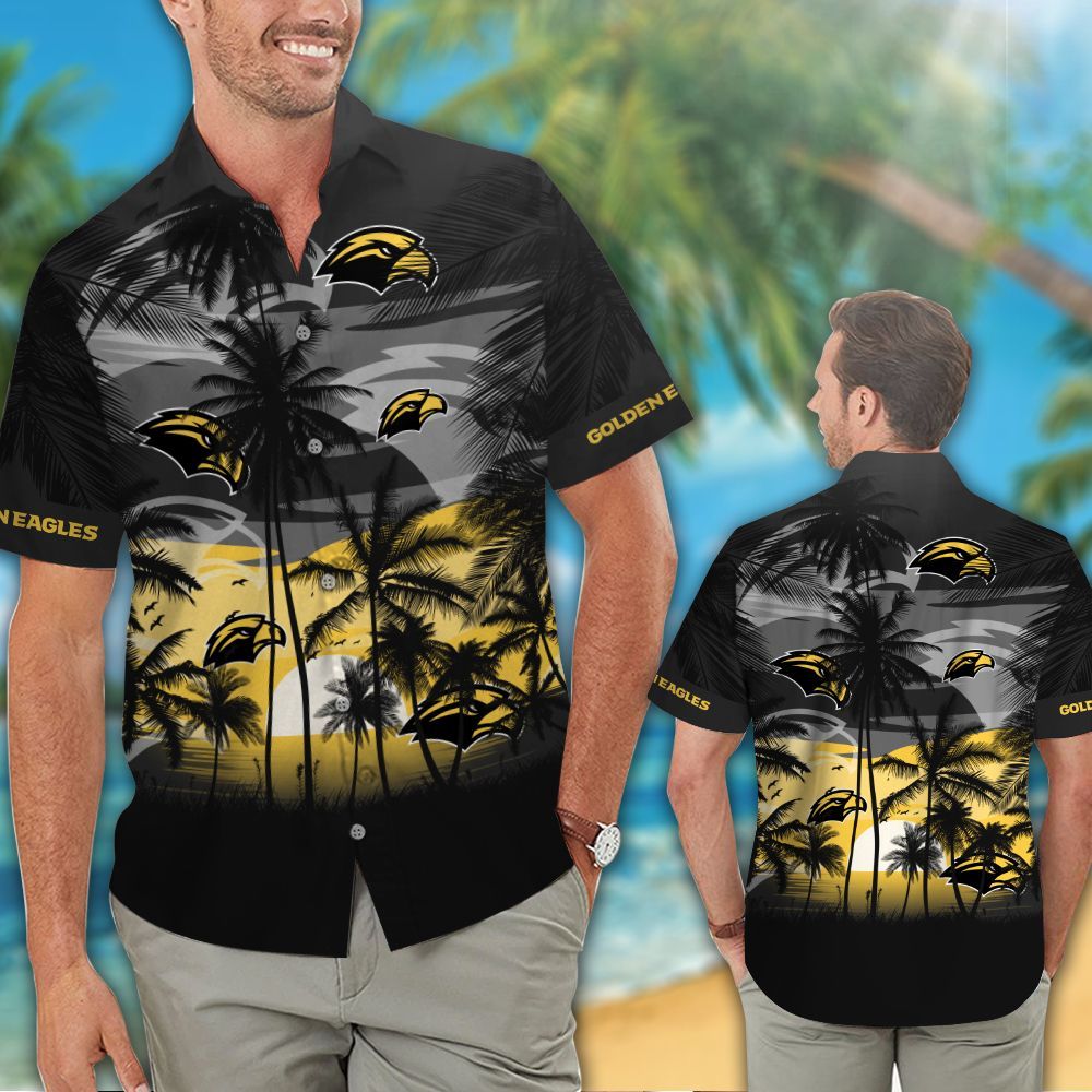 Southern Miss Golden Eagles Hawaiian Shirt Hot Trendy Summer 2024