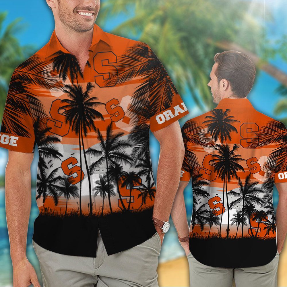 Syracuse Orange Hawaiian Shirt Hot Trendy Summer 2024