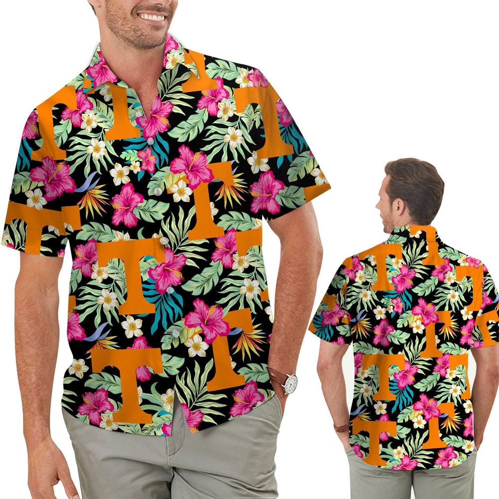 Tennessee Volunteers Hibiscus Hawaiian Shirt Hot Trendy Summer 2024