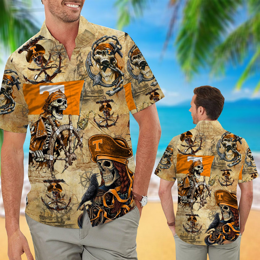 Tennessee Volunteers Pirates Retro Hawaiian Shirt Hot Trendy Summer 2024