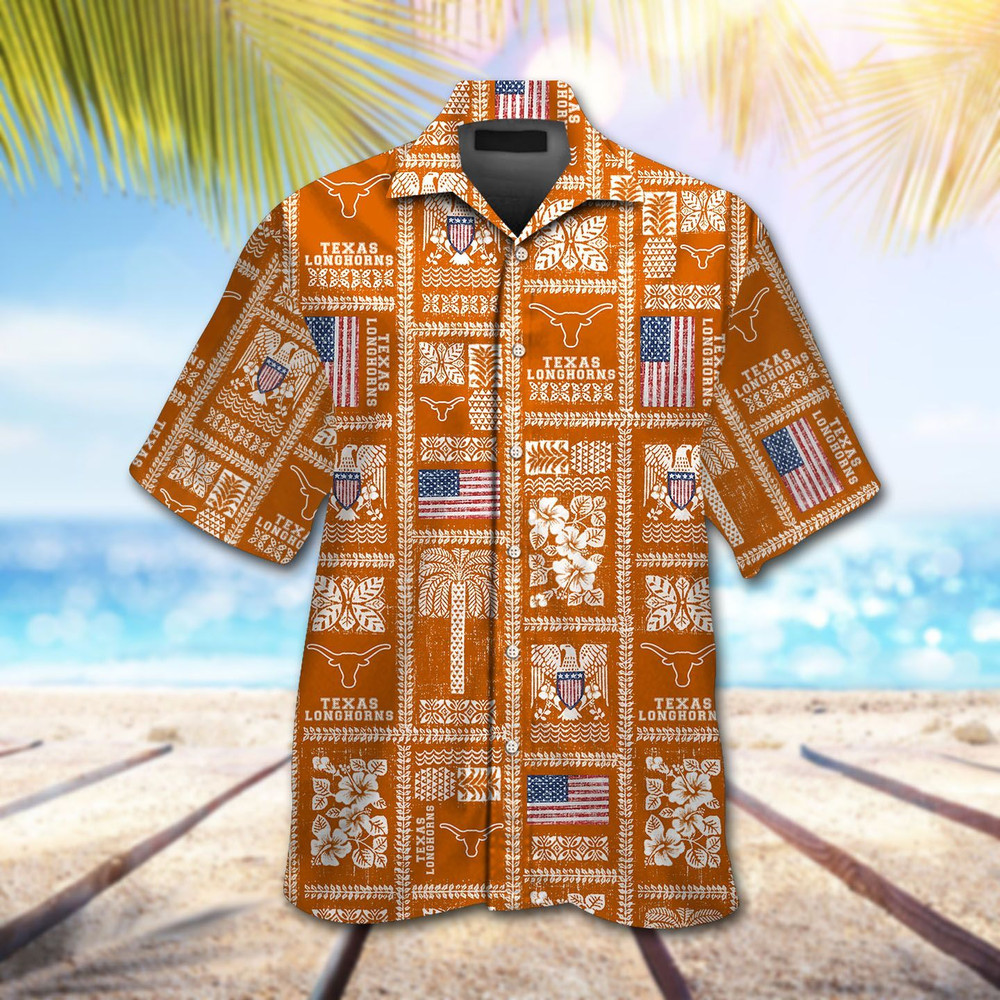 Texas Longhorns Hawaiian Shirt Hot Trendy Summer 2024