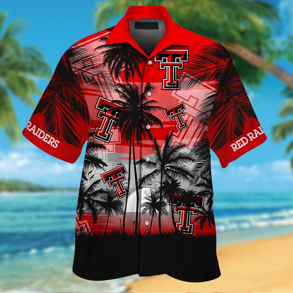 Texas Tech Red Raiders Hawaiian Shirt Hot Trendy Summer 2024