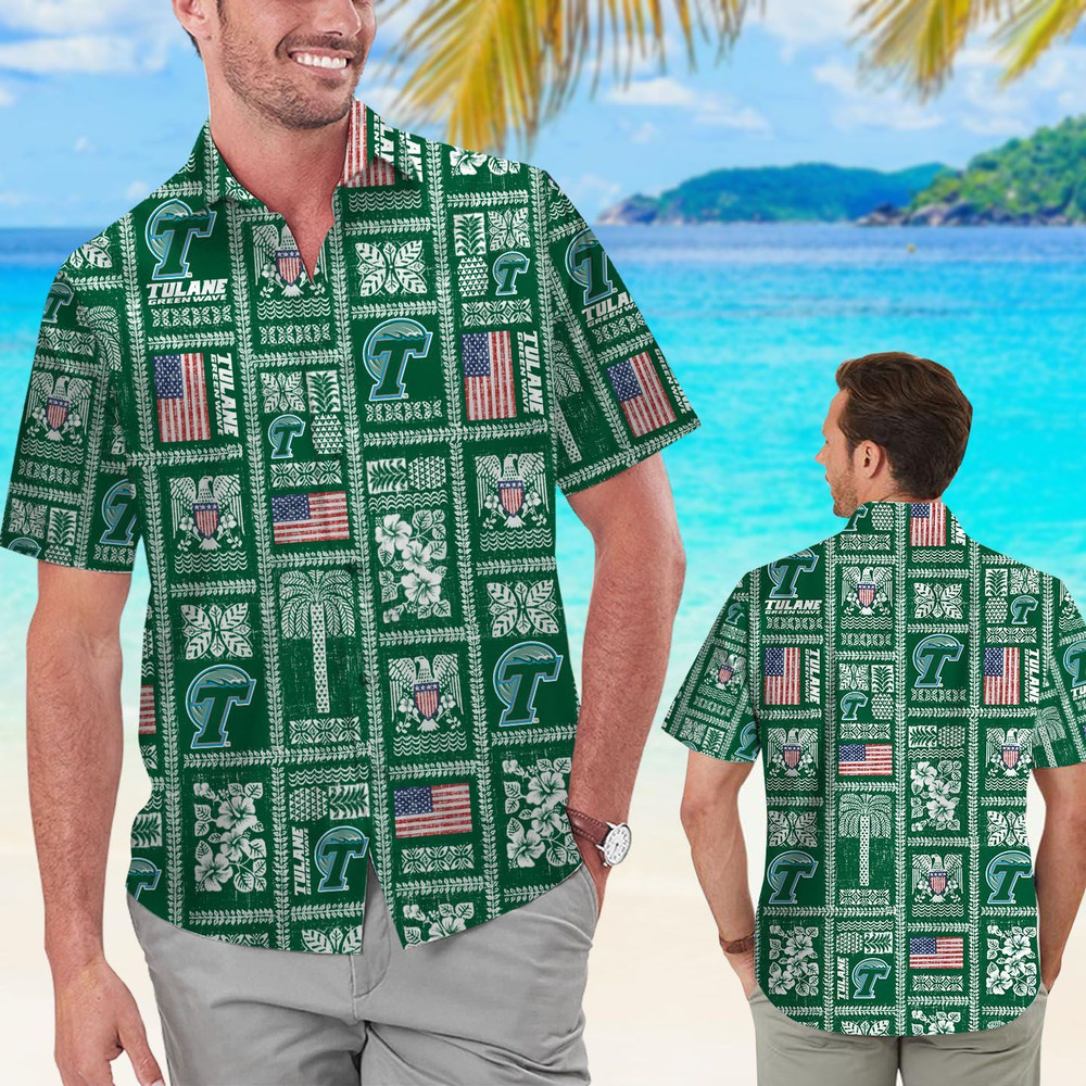 Tulane Green Wave Hawaiian Shirt Hot Trendy Summer 2024