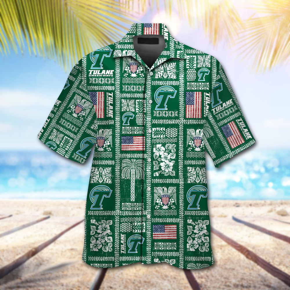 Tulane Green Wave Hawaiian Shirt Hot Trendy Summer 2024