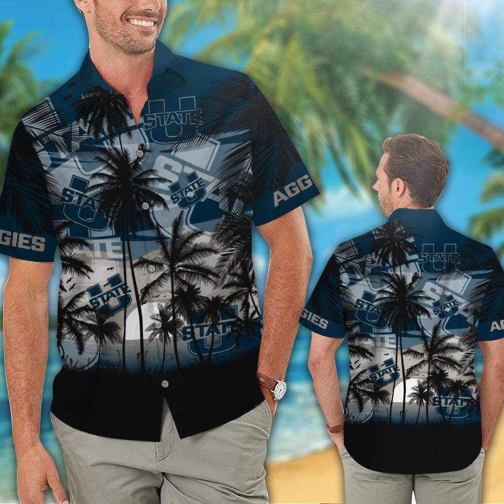 Utah State Aggies Hawaiian Shirt Hot Trendy Summer 2024