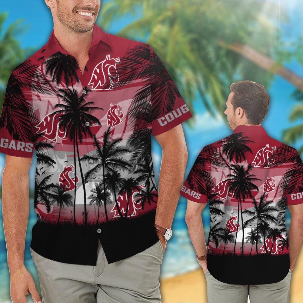 Washington state cougars Hawaiian Shirt Hot Trendy Summer 2024