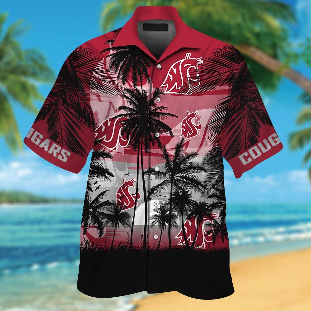 Washington state cougars Hawaiian Shirt Hot Trendy Summer 2024