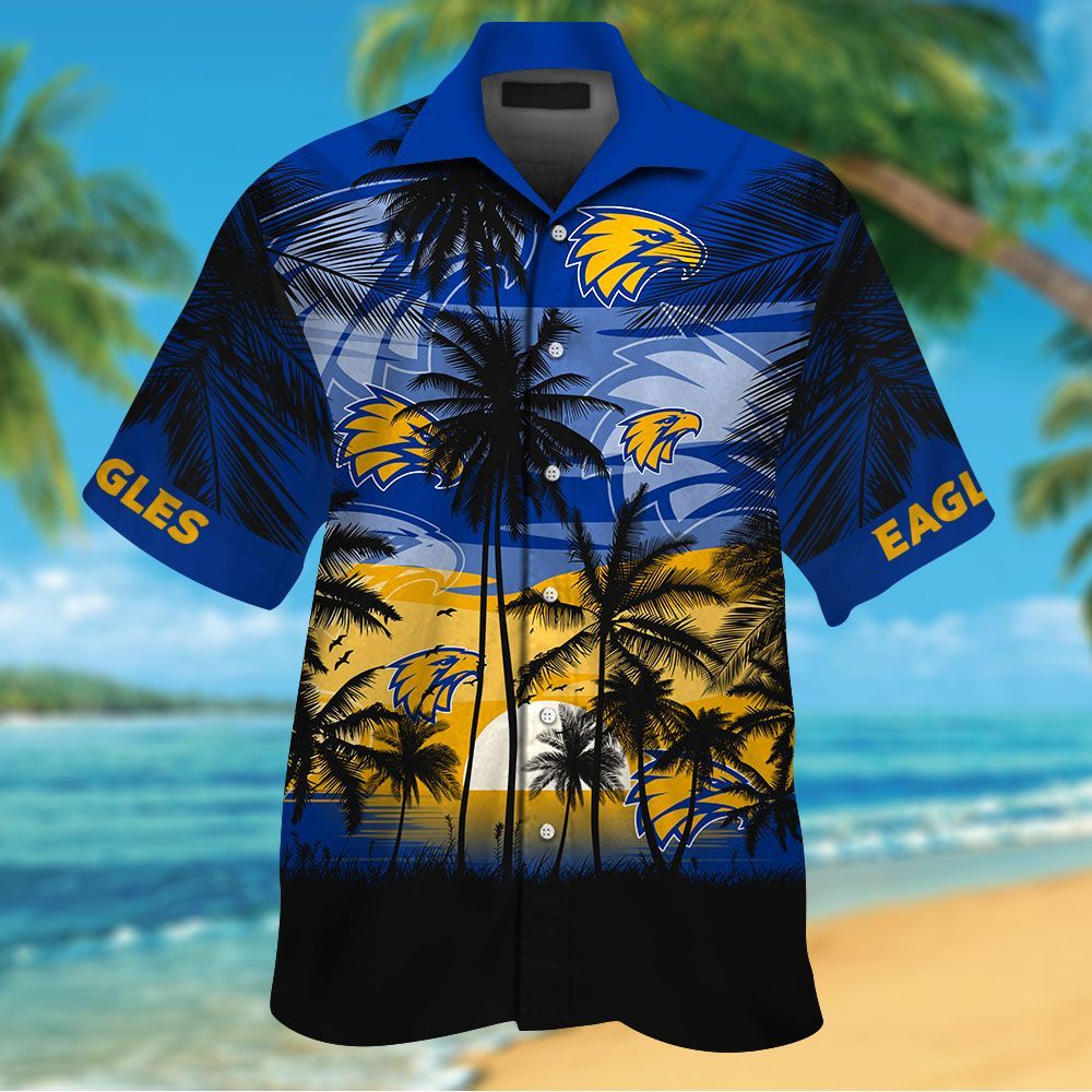 West Coast Eagles Hawaiian Shirt Hot Trendy Summer 2024