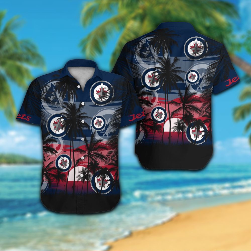 Winnipeg Jets Hawaiian Shirt Hot Trendy Summer 2024