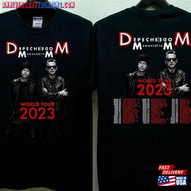 2023 Depeche Mode Memento Mori World Tour Shirt Sweatshirt For Men And Women Hoodie T-Shirt