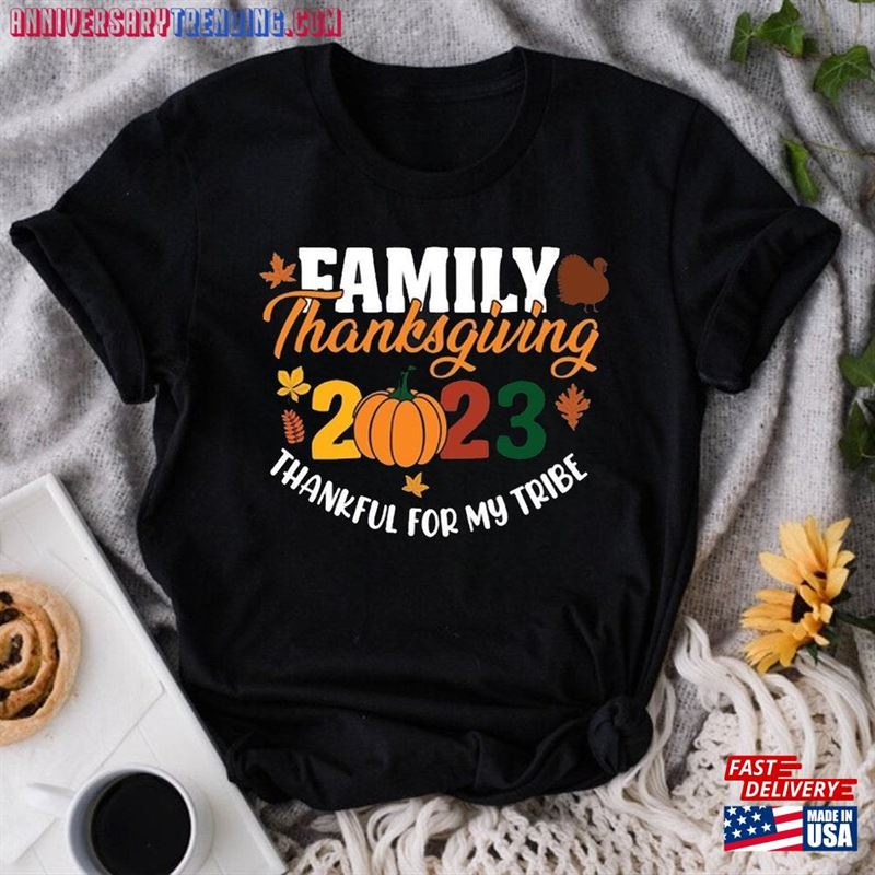 2023 Family Thanksgiving T-Shirt Funny Matching Fall Sweatshirt Hoodie