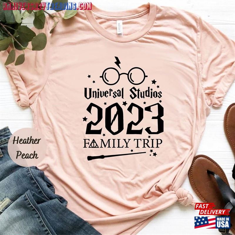 2023 Universal Studios Family Trip Shirt Wizard In Training Tee Hoodie Classic