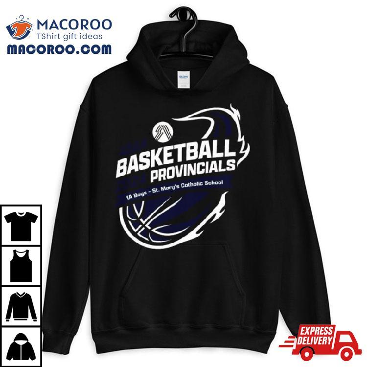 2024 Asaa Basketball Provincials 1a Boys St Mary’s Catholic School Shirt