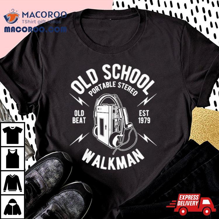 2024 Old School Walkman Music Shirt