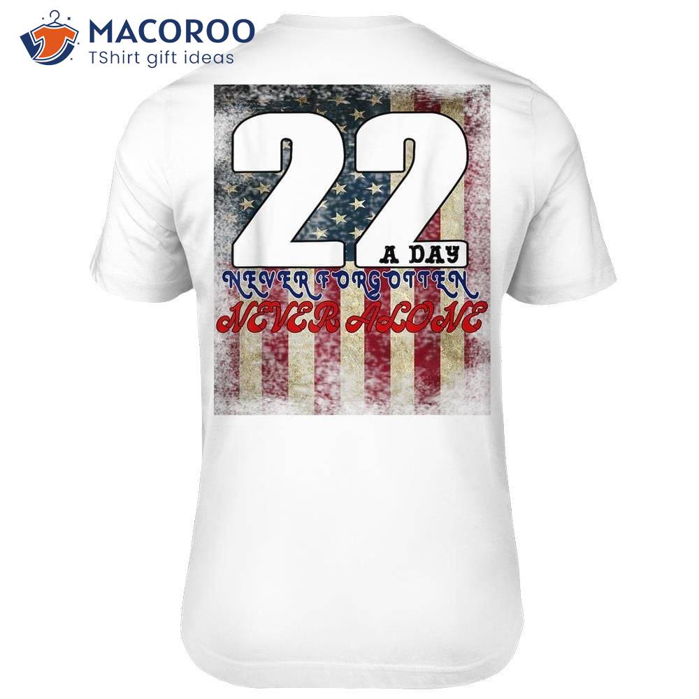 22 A Day Veteran Lives Matter-us Veterans Military T-Shirt