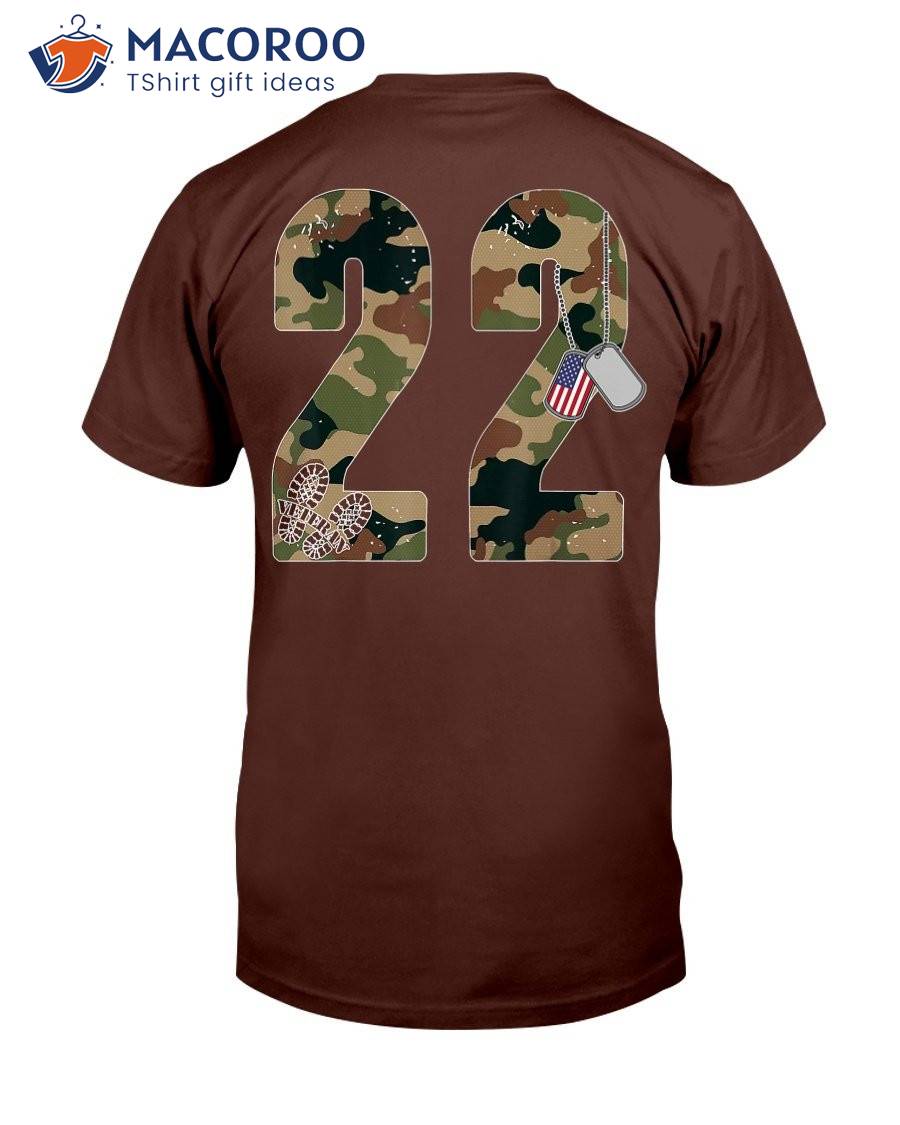 22 Too Many Ptsd Awareness Veterans T-Shirt