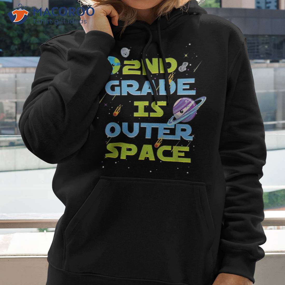 2nd Grade Is Outer Space Back To School Funny Kids, Teachers Shirt