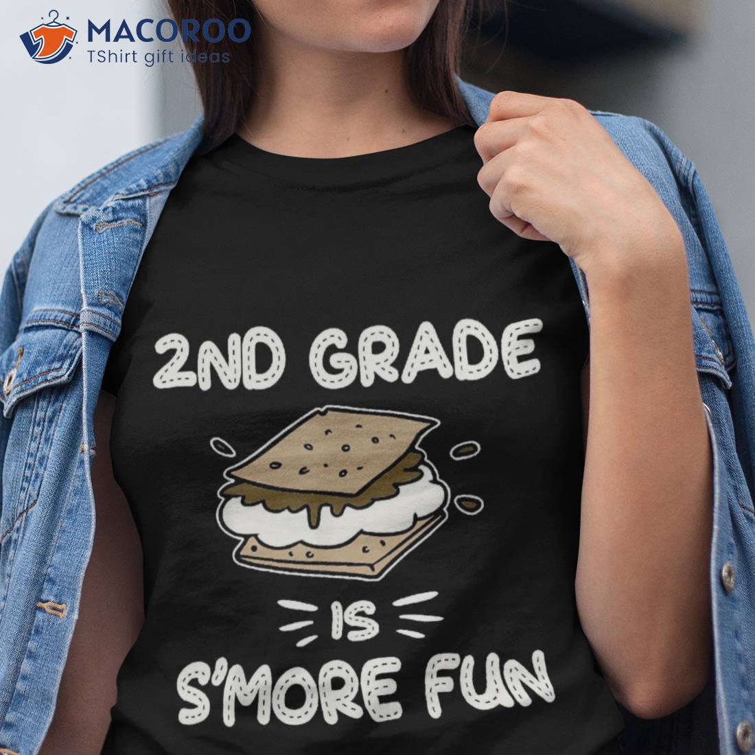 2nd Grade Is S’more Fun Back To School Teacher Kids Gift Shirt