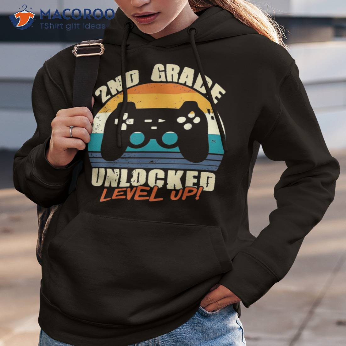 2nd Grade Unlocked Level Up Gamer Back To School Second Shirt