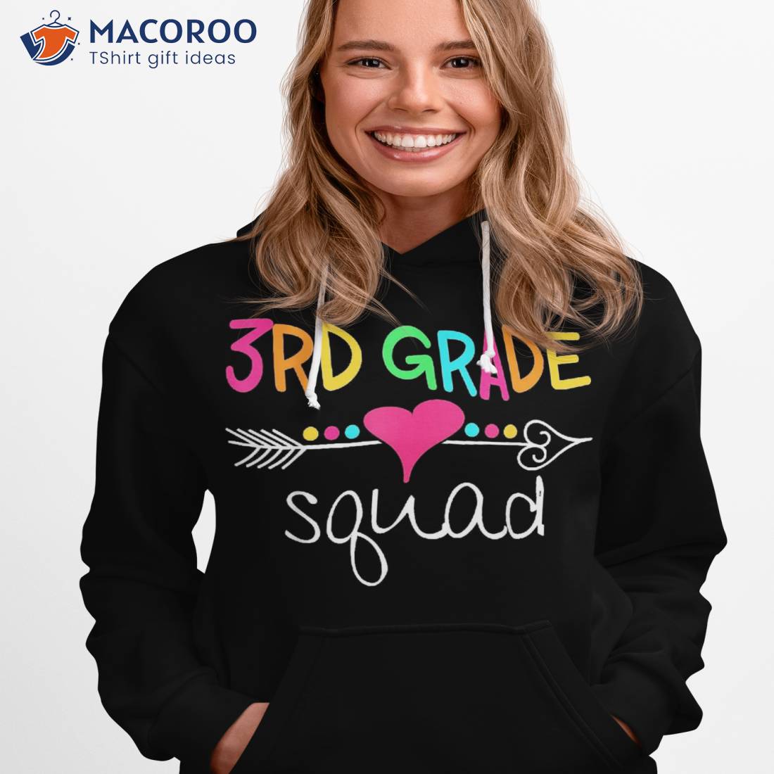 3rd Grade Squad Third Teacher Student Team Back To School Shirt