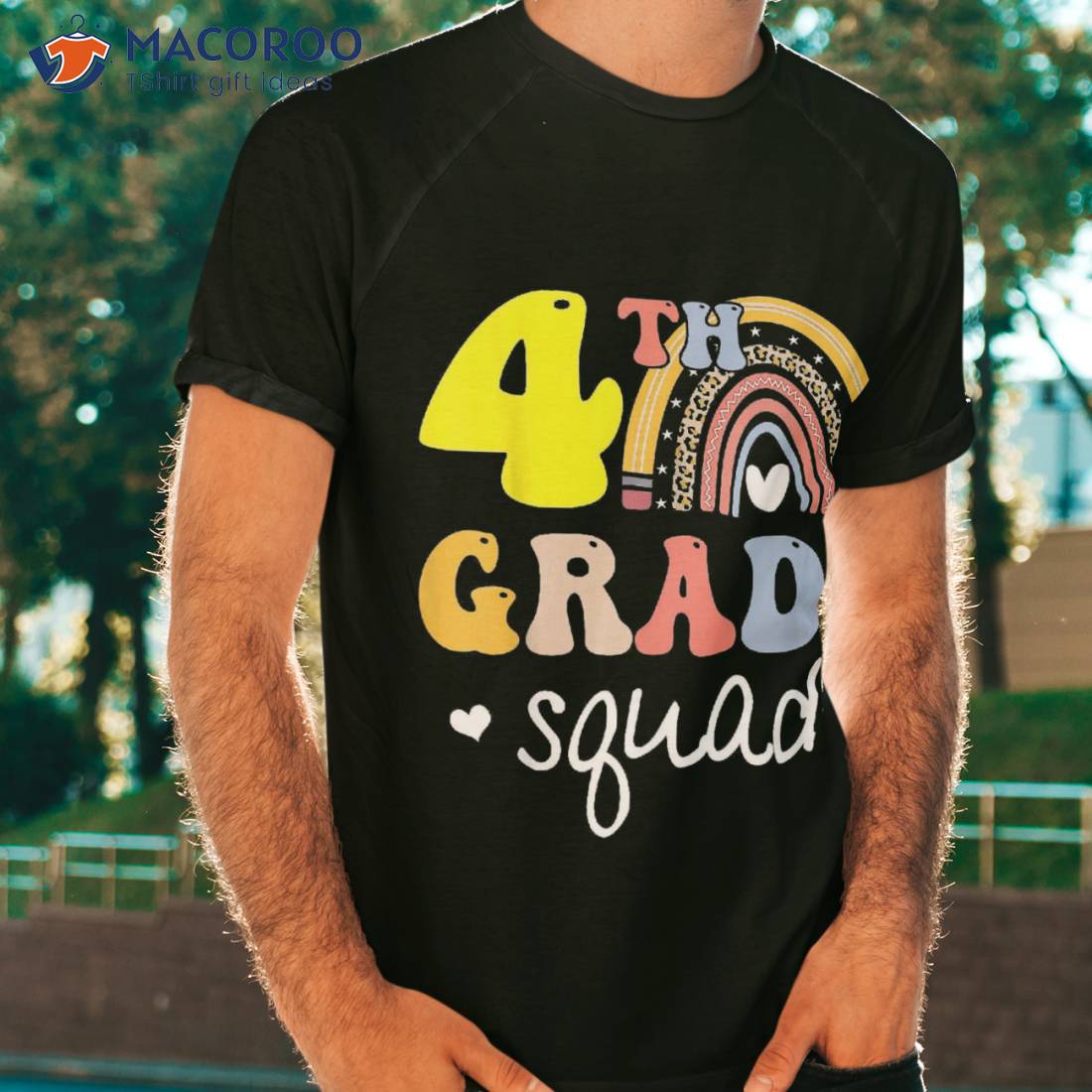 4th Grade Squad Teachers Kids Fourth Back To School Shirt