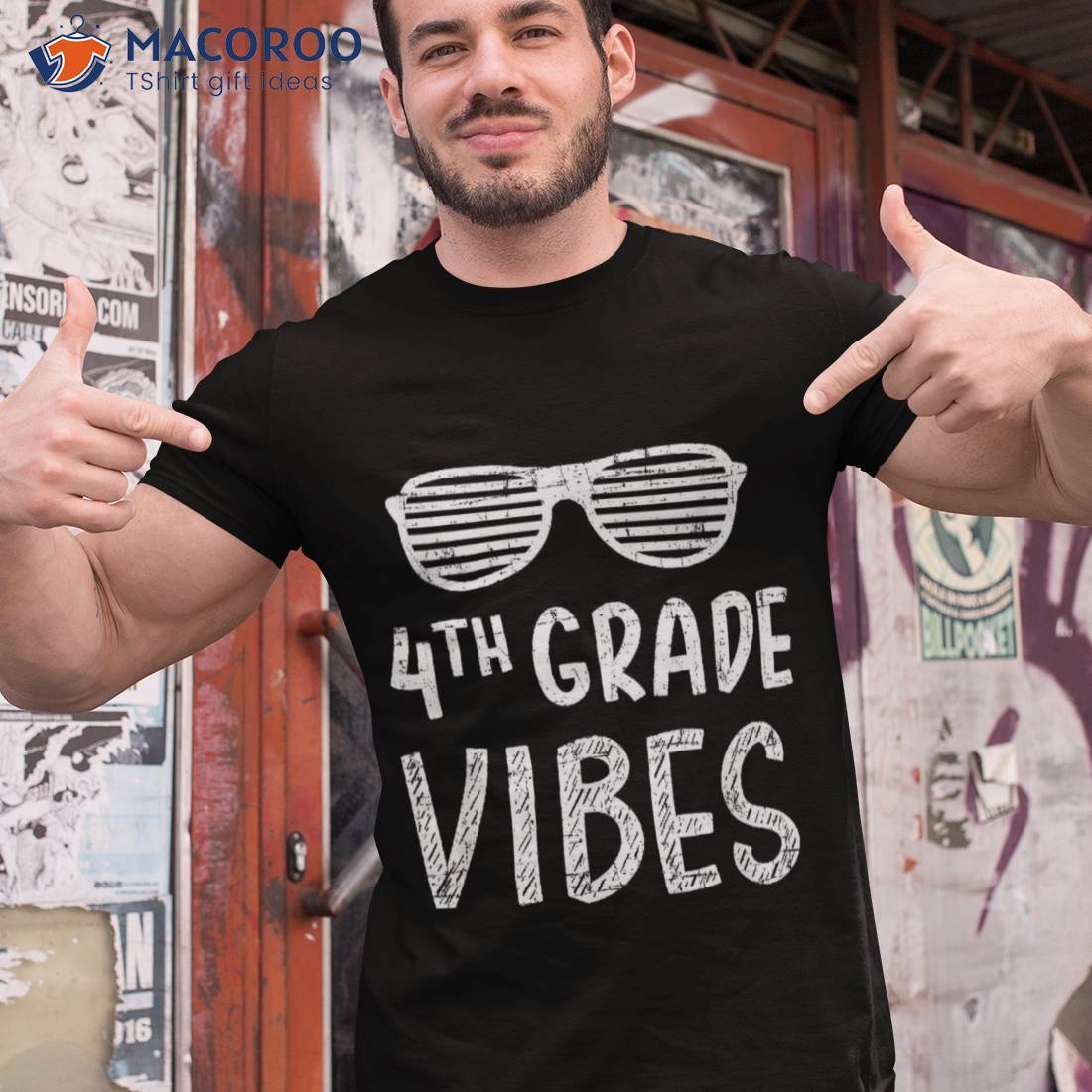 4th Grade Vibes Fourth Back To School For Teacher Students Shirt