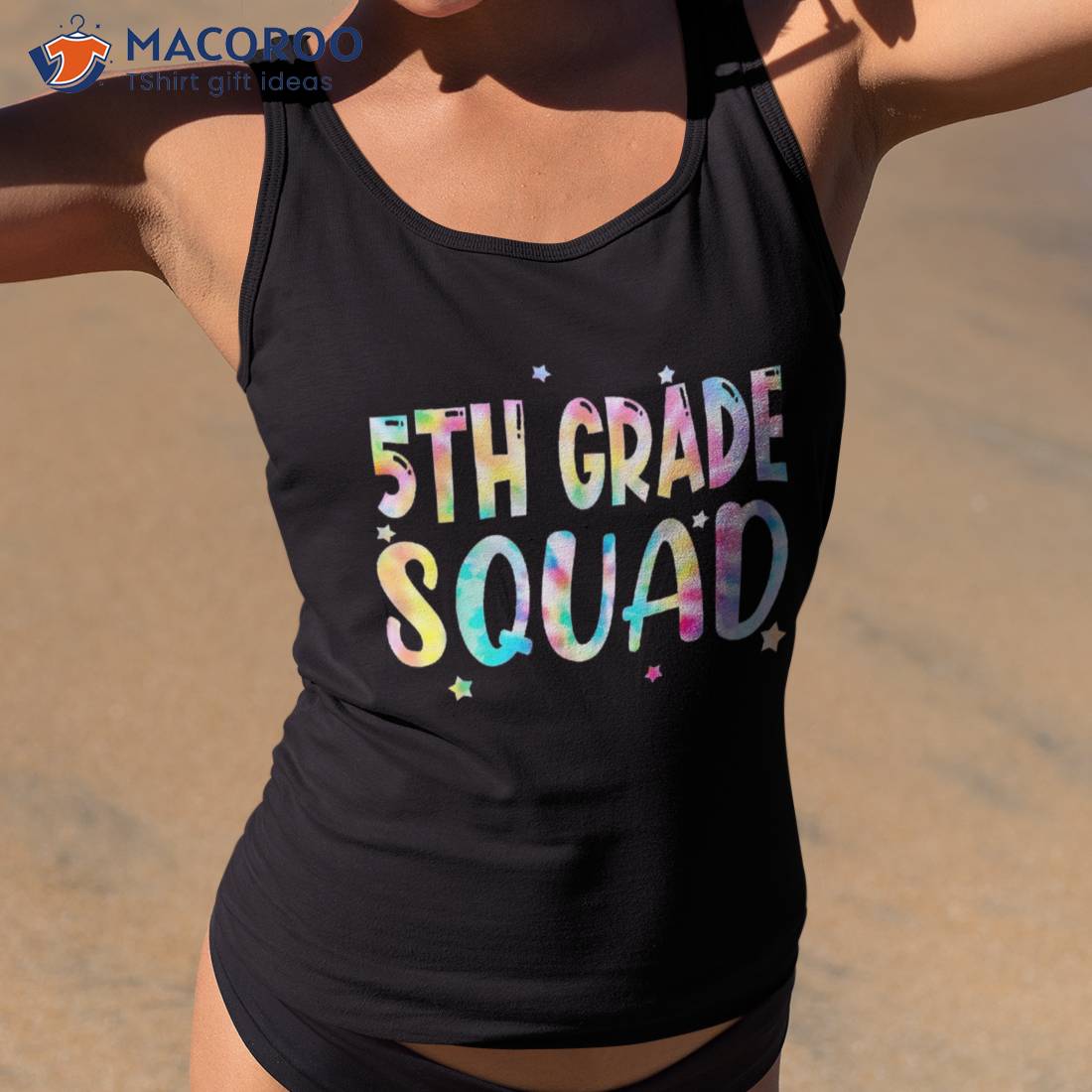 5th Grade Squad Back To School Tie Dye Teachers Student Shirt