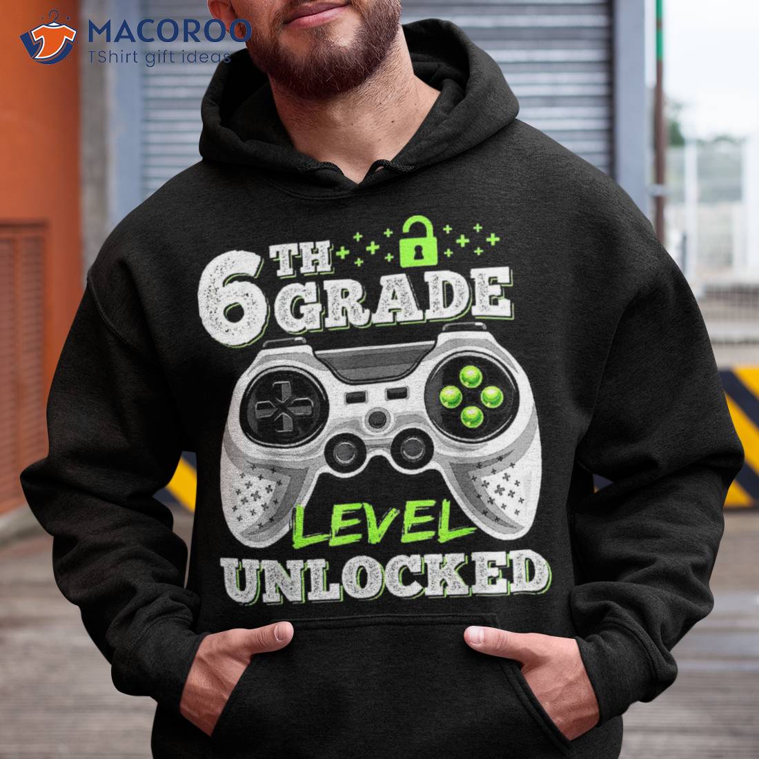 6th Grade Level Unlocked Video Game Back To School Boys Shirt