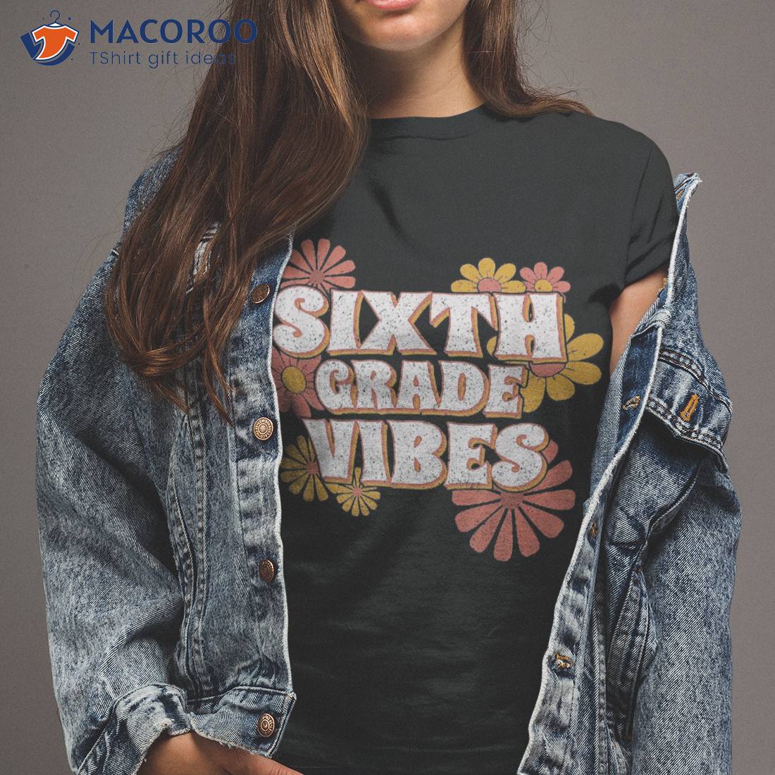 6th Sixth Grade Vibes Back To School For Teacher Student Shirt