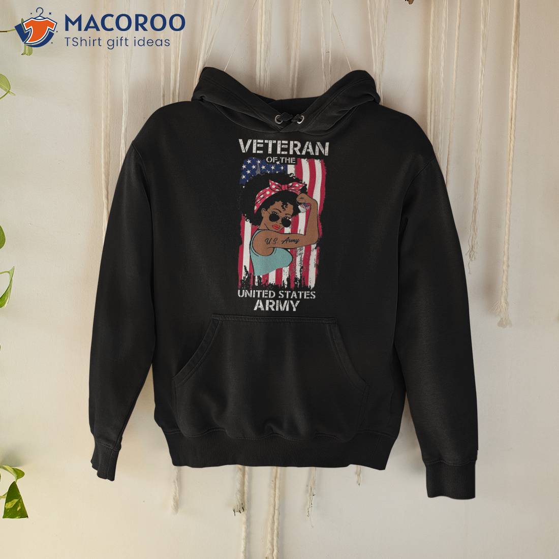 African American Army Veteran Female Shirt, Melanin Us Shirt