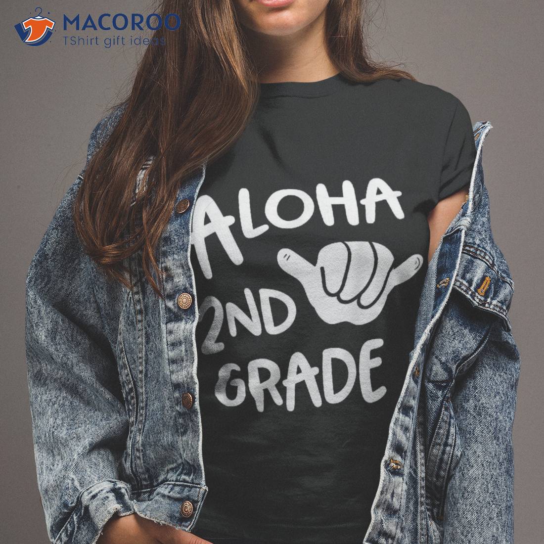 Aloha 2nd Grade Back To School Hawaii Shaka Cool Hawaiian Shirt